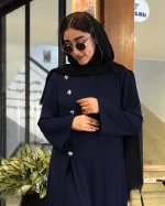 ست عبا و شلوار کارامل - تصویر 2